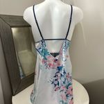 In bloom by jonquil Floral Lace Trim Chemise Blue Size L Photo 5