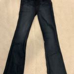 Paige Jeans Womens 26 Skyline Boot Dark Wash mid rise Blue wide leg Photo 0