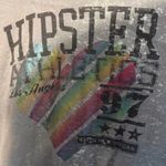 Torrid Vintage Women 3X Gray Heather Hipster Graphic Tunic Shirt Dopamine Photo 2