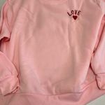 Bobbie Brooks Pink Love Sweatshirt Size 2X Photo 4