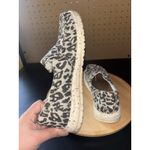 Hey Dude Womens Misty Woven Cheetah Grey Slip On Shoes Light Weight Size 6 Photo 5
