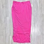 Bar III Pink High Slit Midi Skirt 1X Photo 1