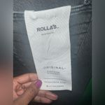 Rolla's NWT High Rise Original Straight Brad Black Worn Jeans size 27 Photo 7