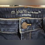 Maurice's MJEANS by mid rise skinny jeans size L short 12/14 dark wash stretch Photo 7