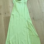 Nicholas Maxi Dress Cowl Neck Size 12 Green Photo 0
