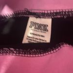 PINK - Victoria's Secret PINK VS Black & Pink Striped Cut Out Ankle Workout Casual Leggings Women Sz S Photo 4