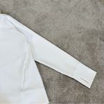 Athleta Women’s Denali Outdoor Pullover Top Sweatshirt Longsleeve in White L Photo 5