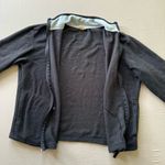 Vintage Fleece Zip Up Jacket Black Size L Photo 3