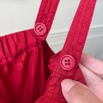 Apple Bottoms Vintage Y2K Red Satin Romper Removable Straps M Photo 3
