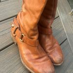 Coach Natale Harness Genuine Leather Riding Boots Size 39 Photo 0