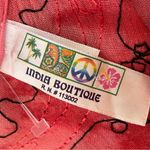 India Boutique Tie Dye Embroidered Multi Colored Hippie Boho Maxi Dress Photo 6