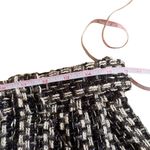 Ramy Brook  Belted Tweed Mini Skirt Black Combo NWT 10 Photo 9