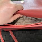 Michael Kors  Coral Saffiano Leather Crossbody Bag | Authentic Designer Purse Photo 2