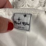 Angel Biba white lace dress. Size large Photo 2