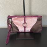 Vintage Pink and Violet Brown Clutch Set Photo 1