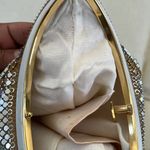 Vintage aluminum purse in white, silver & gold. White Photo 12