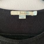 Boden Women's size 8 Black Beaded Sparkly Soft Pullover Sweater Glam Preppy Photo 1