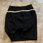 INC International Concepts High Rise Stretch Mini Solid Black Pencil Skirt Sz 4 Photo 2
