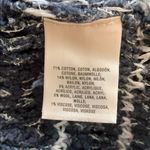 Anthropologie • moth stripe cowl neck poncho sweater Photo 9