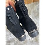 Michael Kors  black booties size 9m suede small heel Photo 4