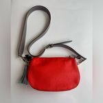 Kate Spade Anyday Medium Pebbled Leather Crossbody Bag Bright Coral EUC Photo 10