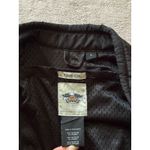 Harley Davidson Women's Motorcycle Jacket Riding Gear Black Patterned Size L Size L Photo 2