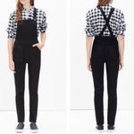 Madewell  Denim Cross-Back Overalls Black XS Photo 1