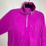 Columbia  pink/purple‎ glacial fleece lll 1/2 zip pullover size medium Photo 2
