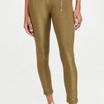 We Wore What NWOT Active Chain High Rise Leggings NO CHAIN BELT Olive Green Photo 2