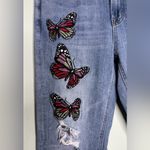 Lucky Brand Women Jeans Bridgett Distressed slim butterfly jeans size 27 Photo 5