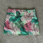Tommy Bahama Women’s Active Golf Skort Skirt Tropical Print Size Medium EUC Photo 1