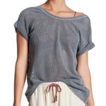 Free People Movement Hot Stuff Mesh T Shirt Size XS Gray Photo 9