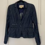 Pilcro and the Letterpress  Denim Blazer Small Photo 0