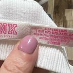 PINK - Victoria's Secret Victoria's Secret PINK Floral Lace Trim Bralette White/Yellow/Green Floral Small Photo 4