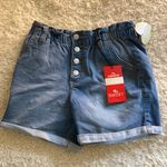 Jordache Blue Jean Paper bag Shorts Photo 0