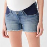 DL1961 CECELIA Maternity Blue Jean Shorts Size 28 Photo 0