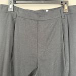 Vince  Linen Wide Leg Pull On Trousers Womens Large Black Career Professional NWT Photo 7