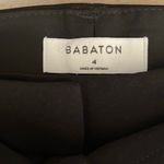 Babaton  Aritzia Womens Wide Leg Belted Pleated Front Dress‎ Pants Black Size 4 Photo 4