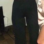 Black Jumpsuit With Side Detail Size M Photo 1