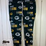 NFL Team Apparel NFL Green Bay Packers Womens Sleepwear Pajama Pants XL All Over Print Photo 0