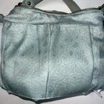 The Sak Leather Crossbody Bag Purse Lucia Gray Shoulder Guitar Strap Womens Photo 4