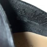 Crown Vintage Women's 7.5 Morrison Booties Black Leather Heel Block Heel Pointed Photo 9