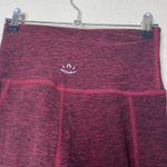 Beyond Yoga Iconic Silhouette Leggings Heather Red High Waist Athleisure Sz S Photo 8