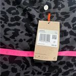 Nike Dri-Fit Leopard Print Golf Polo Shirt Black Cropped Loose Fit Womens Sz XS Photo 8