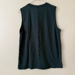 Lululemon All Yours Tank Lightweight Athleisure Green Pima Cotton Top Sz 10 Photo 1