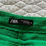 ZARA  green tweed skort Photo 3