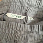 Orvis 𝅺 Pull On Ankle Pants Gray Size Small‎ Photo 3