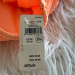 Aerie  Crinkle Cut Out One Shoulder One Piece Swimsuit
Orange Size Medium Photo 8