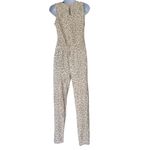 Rachel Zoe NWT jumpsuit Fleece animal print sleeveless XS Photo 1