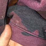 PINK - Victoria's Secret Victoria Secret Pink Bling Small Camo Hoodie Maroon Camo Sherpa hood sweatshirt Photo 4